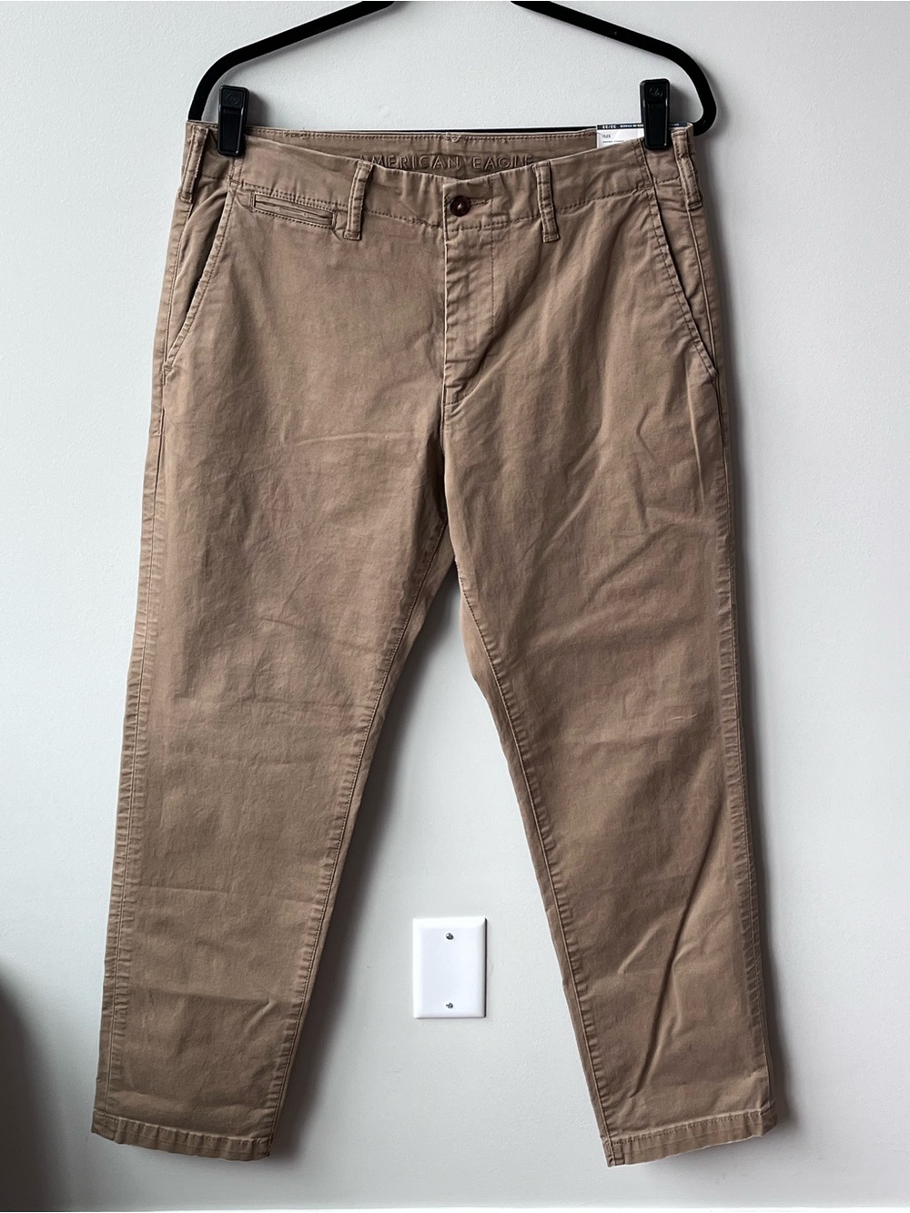 American Eagle Flex Original Straight Lived-In Khakis Chino Pants Men’s 32/32